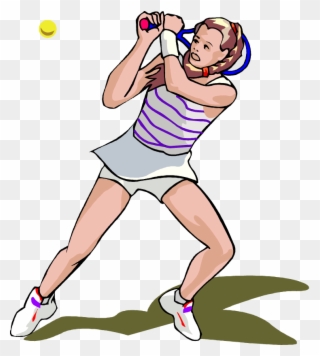 Png - - Clipart Female Tennis Players Transparent Png