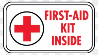 First Aid Kit Inside Decal Truck N Tow Com Black Dot - First Aid Kit Logo Png Clipart