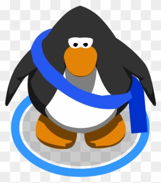 Blue Mail Bag In Game - Club Penguin Png Clipart