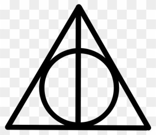 Clipart - Deathly Hallows - Deathly Hallows Symbol - Png Download