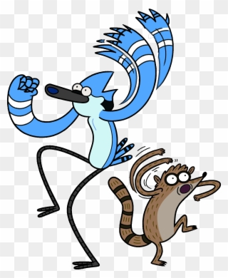 Mordecai And Rigby 01 “ - Regular Show Mordecai And Rigby Clipart