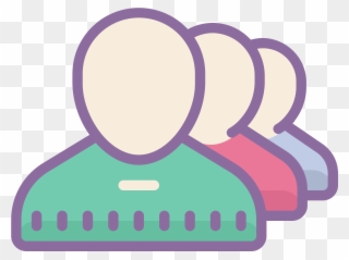 It's A Logo Of Queue Reduced To The Top Half Of Three - Queue Icon Clipart