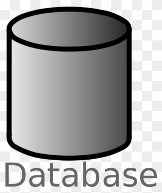 Free Database Symbol Labelled - Symbol Of Oracle Database Clipart
