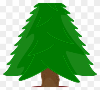 Fir Tree Clipart Plainchristmas - Christmas Tree Clip Art Free - Png Download