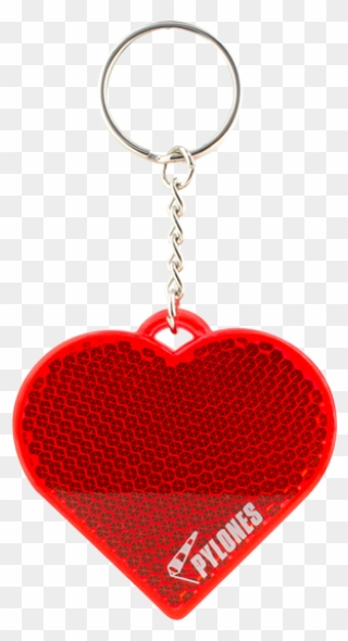 Porte-clé Réfléchissant Heart - Keychain Clipart