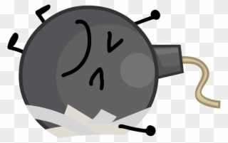 Image Bombyy Png Battle For Dream Island - Bfdi Bomby With Bandage Clipart