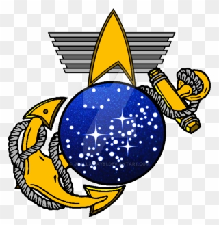 Military Action/combat Operations - Star Trek United Federation Of Planets Button Clipart