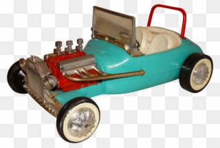 Vintage Barbie & Ken Irwin Hot Rod Roadster Car - Car Clipart