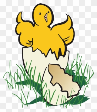 Gambar Kartun Telur Ayam Menetas Clipart