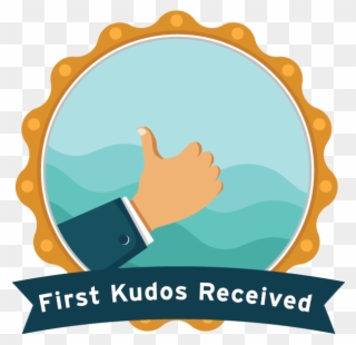 First Kudos Received - Kudos Rockstar Clipart