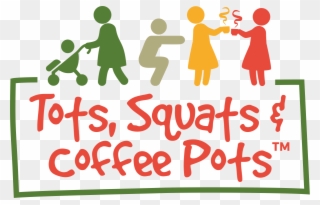 Sponsored By Tots Squats &amp - Coffee And Bacteria Particles Oval Ornament Clipart