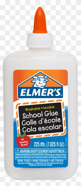 School Glue Washable 225ml - Elmer's School Glue 120ml Clipart