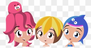 The Main Characters Are - Sea Princesses Clipart