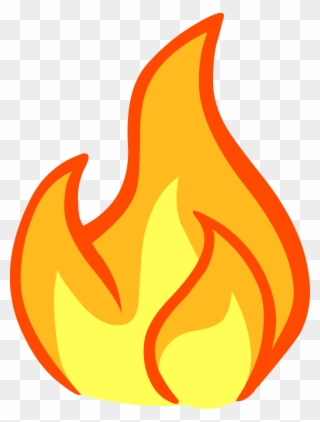 Flames Clipart Paper - Fire Clipart - Png Download