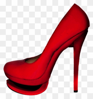 Women Shoes Clipart Man Shoe - Salto Vermelho Desenho Png Transparent Png