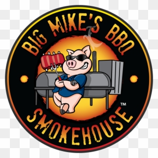 Big Mike's Bbq Smokehouse Logo - Big Mikes Bbq Smokehouse Clipart