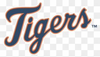 Detroit Tigers Wordmark Logo, Logo, Share - Detroit Tigers Clipart