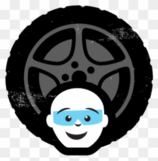 Duncan The Dunlop Tyre Guy - Smiley Clipart