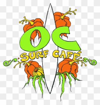 Eat Breakfast Clipart 715 E 8th St Ocean City - Oc Surf Cafe - Png Download