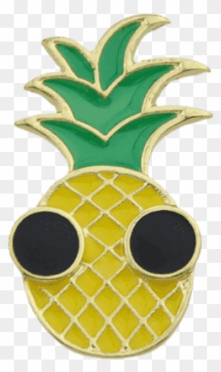 Cheap Women Brooches Funny Fruit Pineapple Brooch Clipart