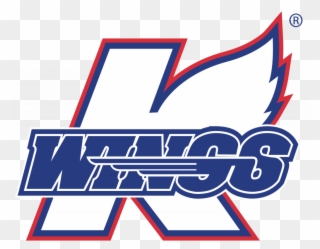 Allegan Area Chamber Commerce - Kalamazoo Wings Hockey Logo Clipart