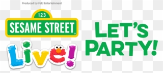 Find A Show Near You - Sesame Street Let's Party Clipart