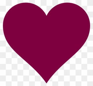 Hot Pink Heart Png Clipart