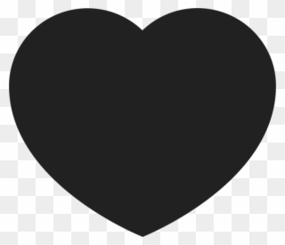 Coração Coração Coração Coração - Corazon Negro Sin Fondo Clipart