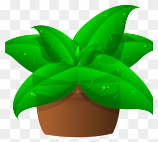 Clip Art Plant Green Plant Clipart Space Clipart - Plants In A Pot Clipart Png Transparent Png