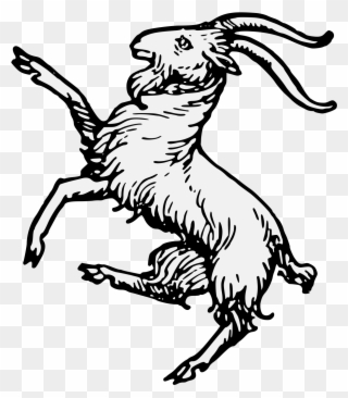 Pdf - Coat Of Arms Goat Clipart