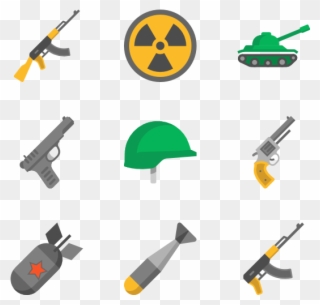 Weapons - War Flat Icon Clipart