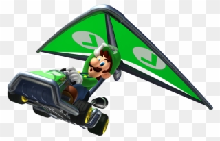 Luigi - Mario Kart 7 Png Clipart