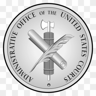 Us Courts Administrativeoffice Seal - Administrative Office Of Us Courts Logo Clipart