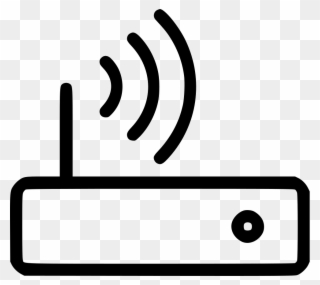 Wireless Wifi Signal Hotspot Router Modem Switch Comments - Home Router Icon Clipart