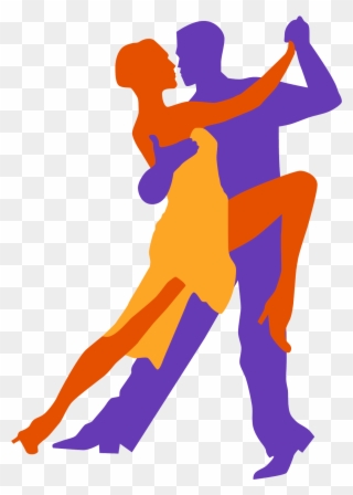 Tango Icon Free Png And Svg Download Black Dancing - Call Sign For Couple Clipart