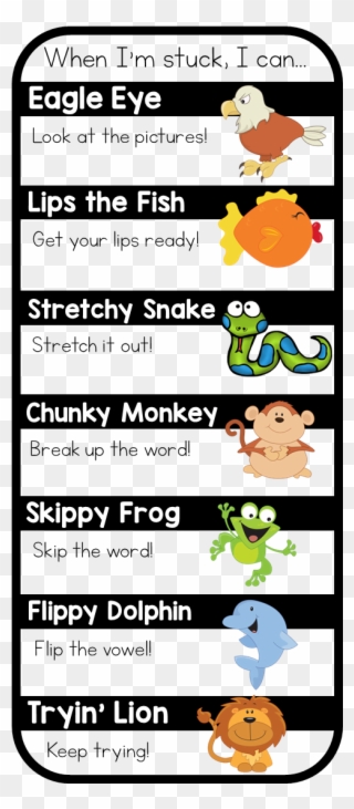 Free Reading Strategies Bookmarks - Reading Strategies For Primary Clipart