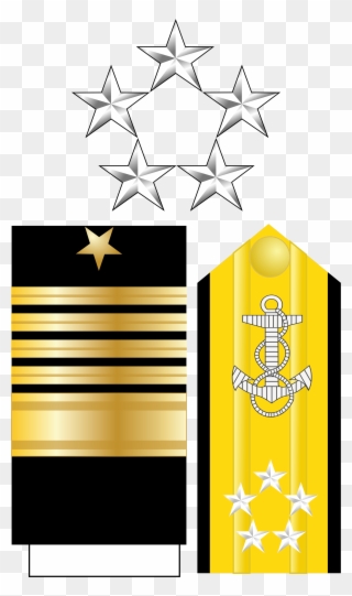 United States Navy Rate And Rank Structure - Navy Admiral Symbol Clipart