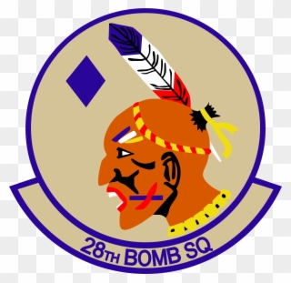 28th Bomb Squadron - 28th Bomb Squadron Patch Clipart