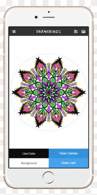 Mandala Creator App - Mandala App For Iphone Clipart