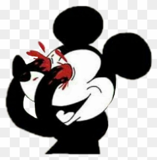 Image Not Found Or Type Unknown - Mickey With His Hands In Eyes Clipart