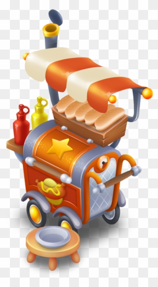 Hot Dog Stand Mastered - Hot Dog Stand Clipart
