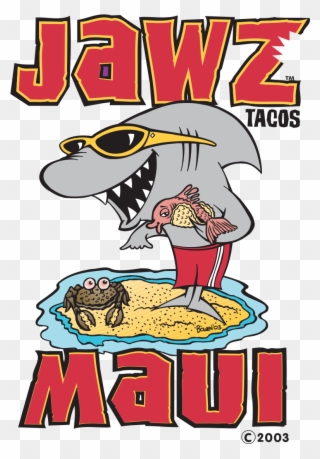 Jawz Fish Tacos, Maui - Maui Tacos Clipart