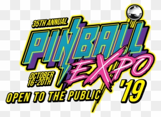 Thank You For Attending The 2018 Pinball Expo Mark - The Pinball Expo Clipart