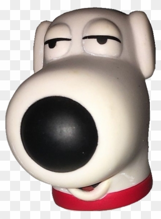 Family Guy "brian" Character Head Shooter - Brian Family Guy Head Png Clipart