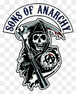 Sons Of Anarchy [serie Completa] [sub Esp] [mega] - Sons Of Anarchy Logo Patch Clipart