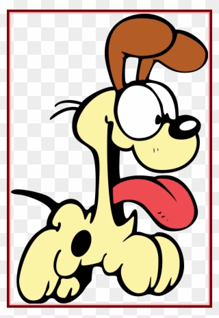 Amazing Odie Pic Of Cartoon Dog With Tongue Out Trends - Odie Garfield Clipart