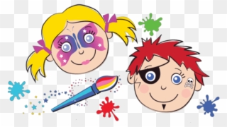 Details - Face Painting Animation Clipart