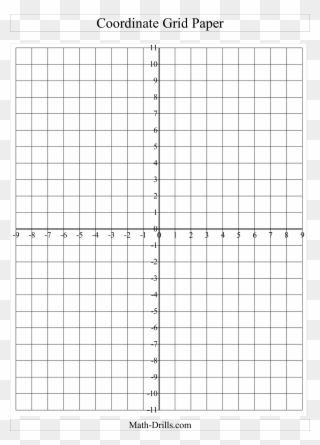 Coordinate Grid Christmas Pictures Quadrant Paper X - Graph Paper Xy Coordinate Plane To 9 Clipart