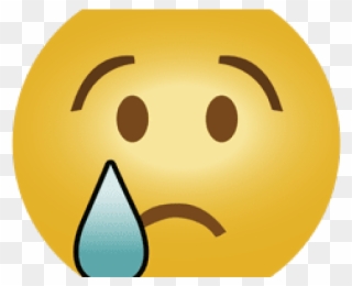Sad Emoji Clipart Pdf - Sadness - Png Download