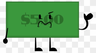 5 Dollar Bill Pose - Wiki Clipart